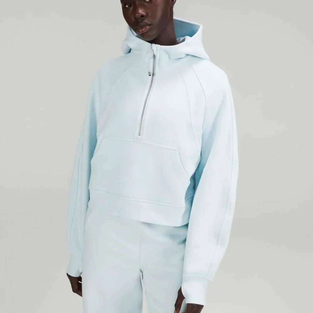 lululemon athletica Scuba Cropped - Light Blue - XS/S - Picture 1 of 10